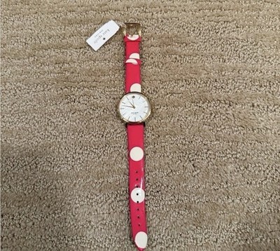 Kate Spade Pink and White Watch Brand New Never Worn New Battery Included