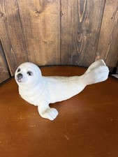 Lenox Harp Seal Lion Pup Otter Figurine 1993 Porcelain Ocean Animal Coastal Vtg