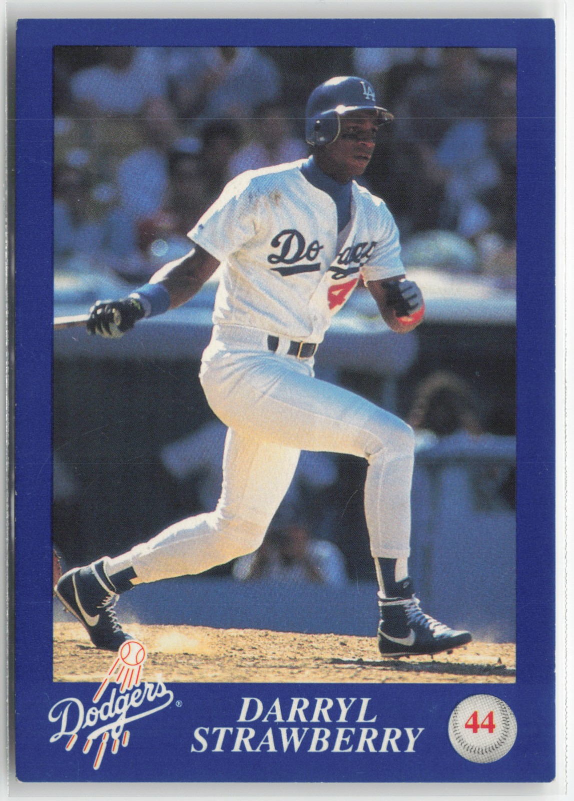 1993 Los Angeles Dodgers Police Darryl Strawberry #44 Los Angeles Dodgers
