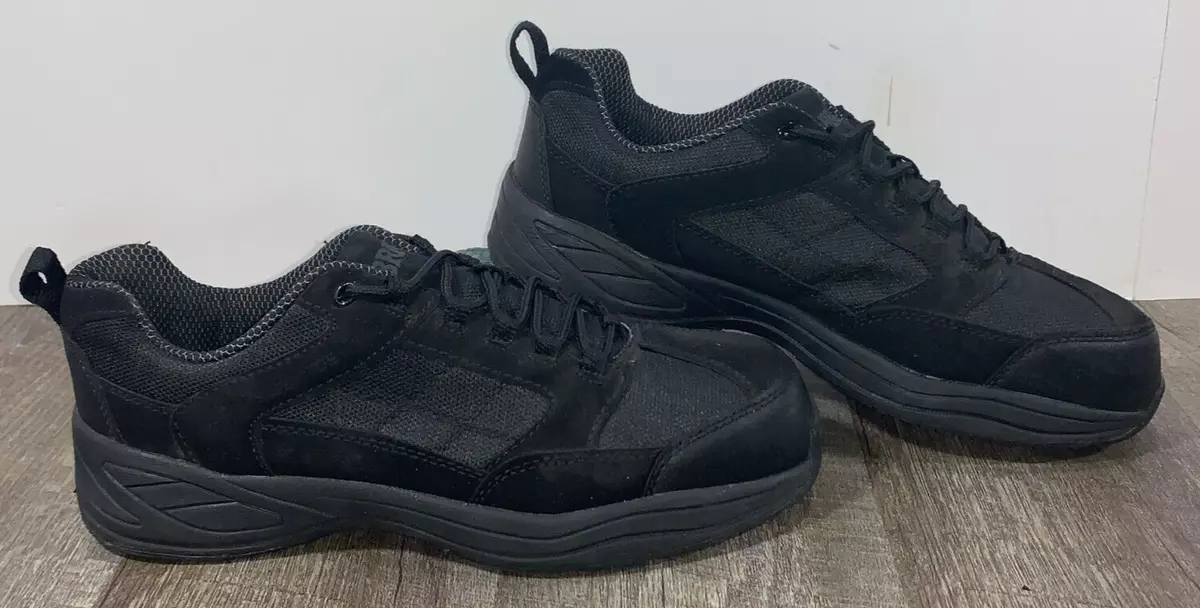 Brahma Slip Resistant Steel Toe Work Shoe Black Men s