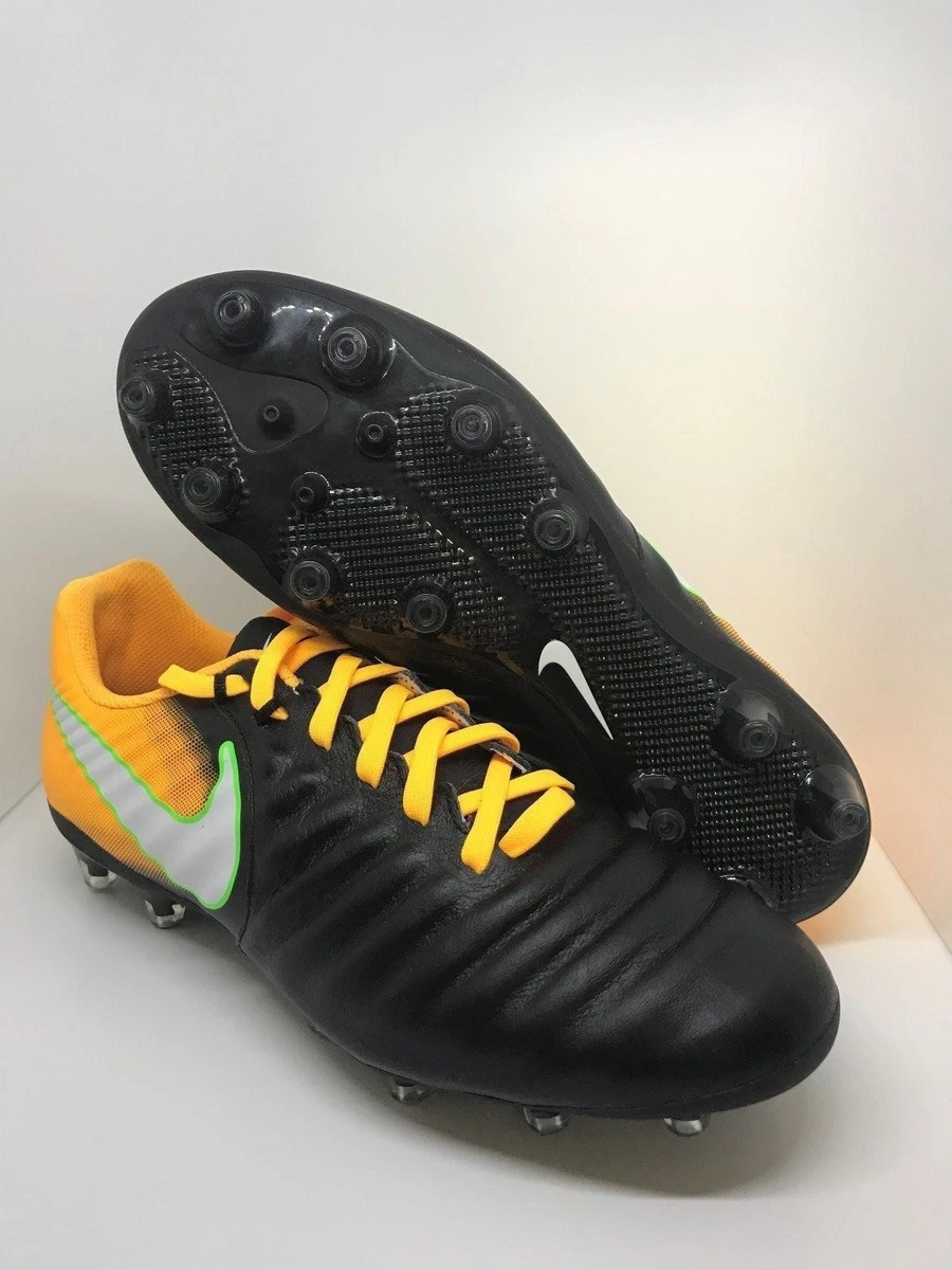 Nike Tiempo Ligera IV AG iD Women&#039;s Soccer Cleats Yellow Size 8 | eBay