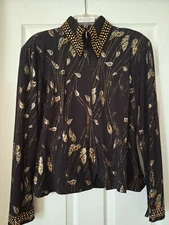 WESTERN PLEASURE SHOW SHIRT JACKET DIVA DESIGNS XL