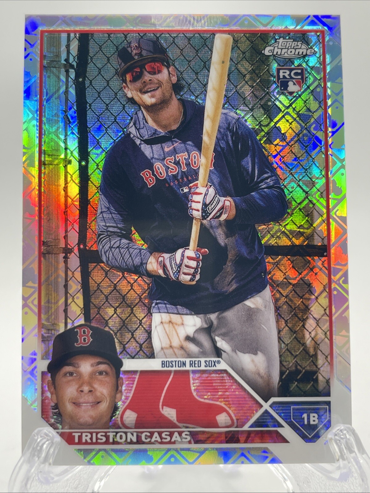 2023 Topps Chrome Triston Casas Image Variation Logofractor Boston Red Sox RC!!