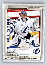 Andrei Vasilevskiy 2018-19 O-Pee-Chee #389 Hockey Card Tampa Bay Lightning