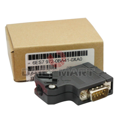 NEW Siemens 6ES7972-0BA41-0XA0 Simatic Profibus DP Bus Connector w/ Cable Outlet