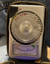 Vintage SEKONIC MICRO LEADER AUTO-LUMI Comput Light Meter Untested Good Cond.