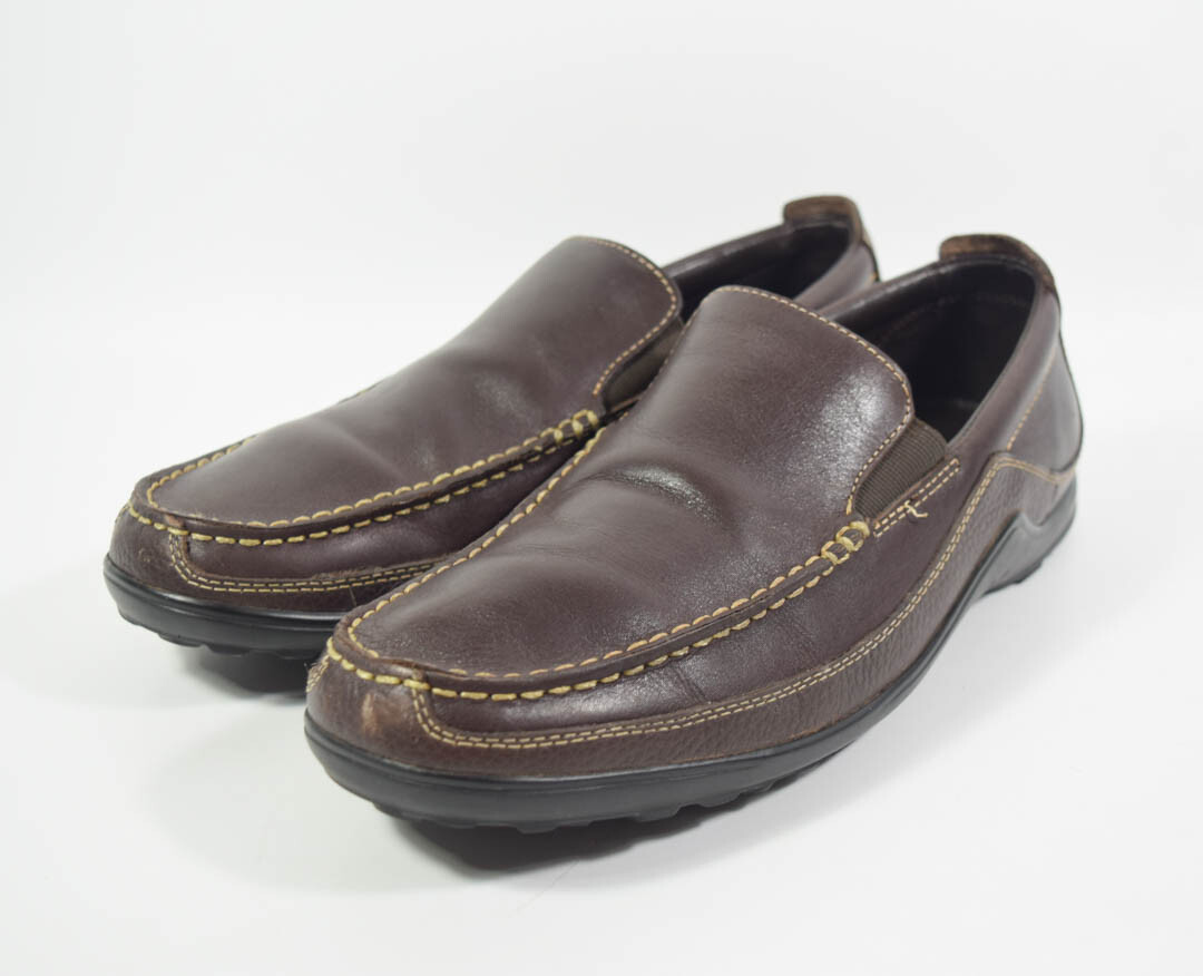 Cole Haan C04059 Tucker Venetian Loafer Brown Leather Slip On