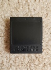 Official Nintendo Gamecube Black Memory Card 251 DOL-014 TESTED - made in Japan