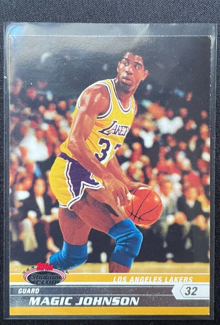 2007 topps stadium club Magic Johnson #93 Lakers