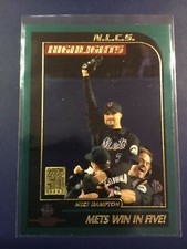 2001 Topps # 404 MIKE HAMPTON NLCS Highlights New York Mets $$$ Sweet LOOK !  