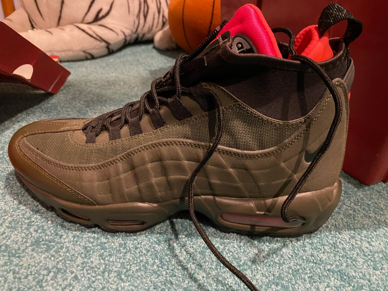 air max 95 sneakerboot dark loden