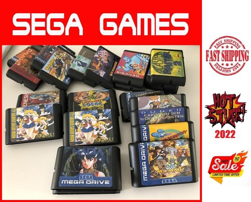 New Arrivals Of 16 Bit Game Cards For Sega Genesis MD With Fast Shipping 2022