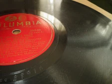78RPM Columbia 35849 Will Bradley - Lonesome Road / Lucky 2 Me, clean average V