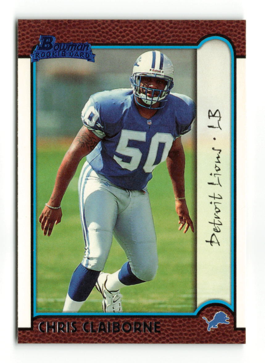Chris Claiborne Bowman Chrome #160 Base