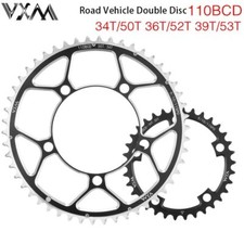 VXM Bicycle Chainwheel Chainring 110BCD 50-34T 52-36T 53-39T Folding bike parts
