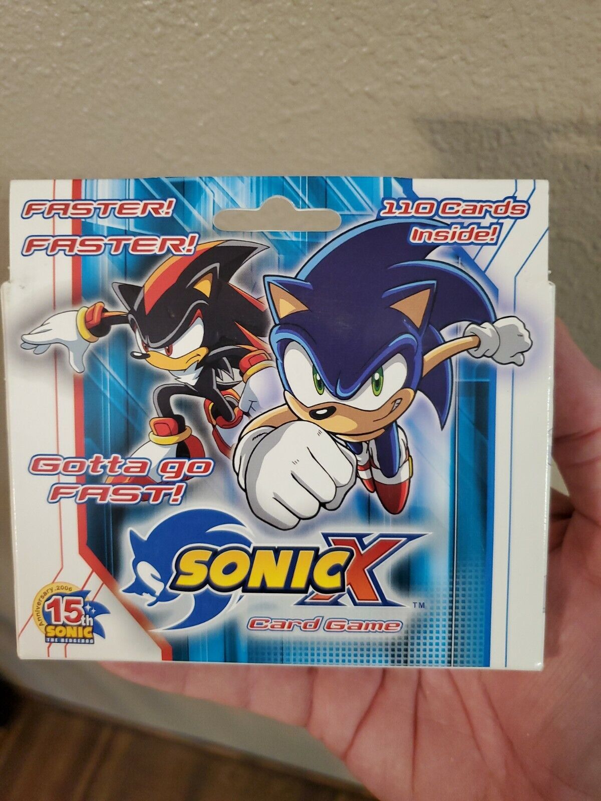 2006 Sonic X Card Game Starter Deck (Still Factory Sealed ) 110 Cards NM