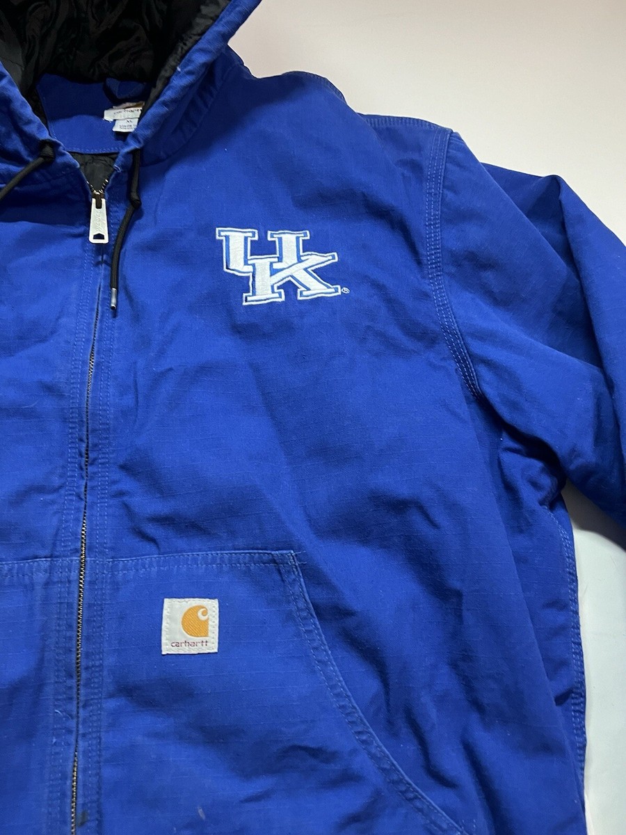 University Of Kentucky Wildcats Carhartt Jacket Mens XL Ripstop