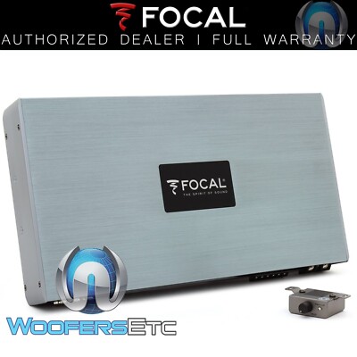 FOCAL FDP-6.900 6-CHANNEL 900W RMS COMPONENT SPEAKERS  TWEETERS AMPLIFIER NEW