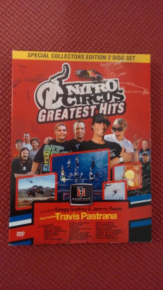 Nitro Circus Greatest Hits Collector's Edition (2 DVDs) VG