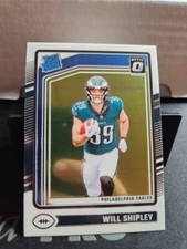 2024 Donruss Optic Will Shipley Base Philadelphia Eagles #298 Rookie