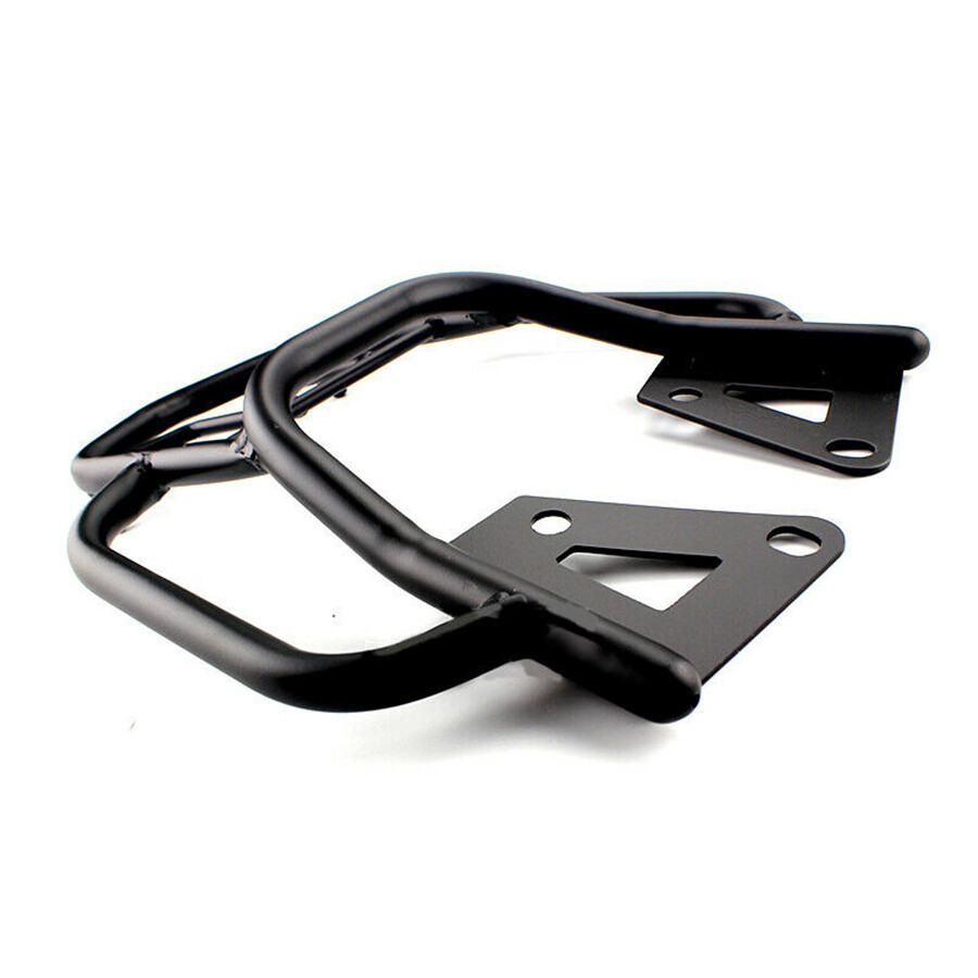 Tail Fin Luggage Rack Black Accessories Motorcycle Rear Shelf Refitted ...