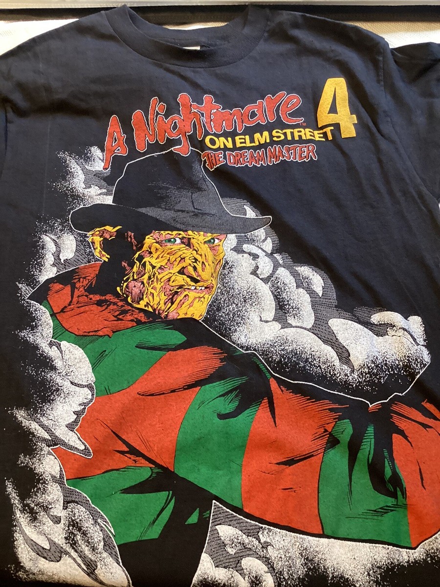 A Nightmare on Elm Street 4 Tシャツヴィンテージ Nightmare on Elm Street 4 Shirt, Horror Movie T-shirt