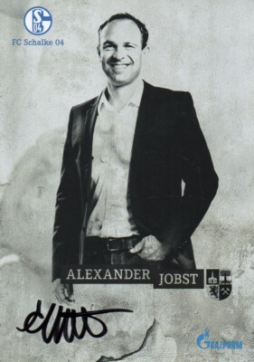 Autogramm - Alexander Jobst (FC Schalke 04) - 2013/2014