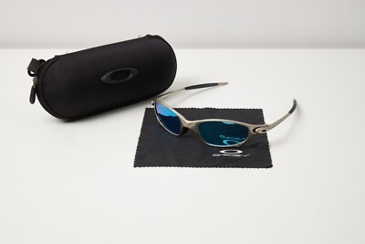 Oakley Juliet X-Metal / Ice Iridium / Polarized Sunglasses | eBay