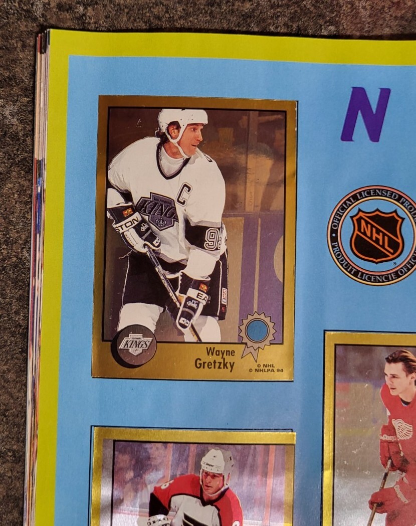 Scarce 1994-95 Panini NHL Hockey Complete Set In Album