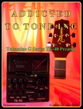 Takamine TK-40 TK40 Series Preamplificatore per chitarra acustica / parte originale OEM Takamine
