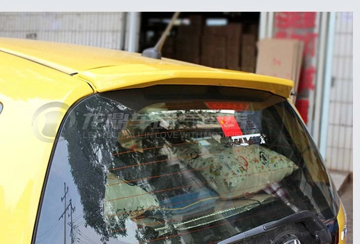 Спойлер крыло ABS стиль для 2009-2013 Honda подходит Jazz хэтчбек C заводской багажник - Изображение 2 из 4