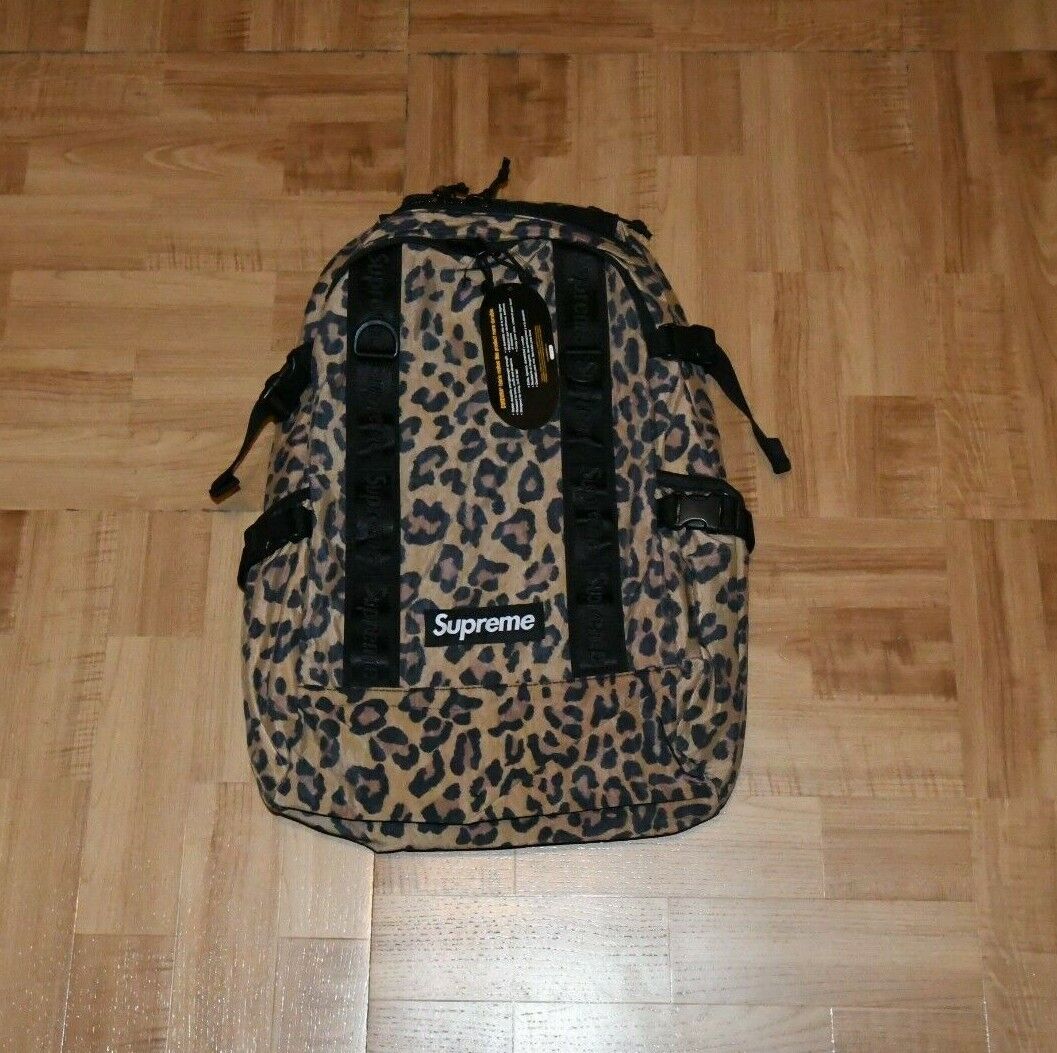 Supreme Leopard Backpack FW20 Cordura