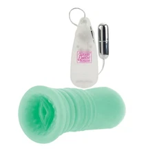 Vibrating Glow Super Head Honcho - Male Masturbator Cock Stroker Sleeve