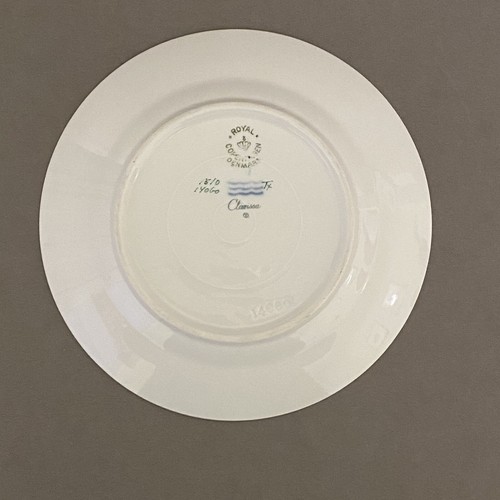 Royal Copenhagen Denmark Clarissa Bread & Butter (Small Cakes) Plate 1510/14060 - Picture 8 of 12