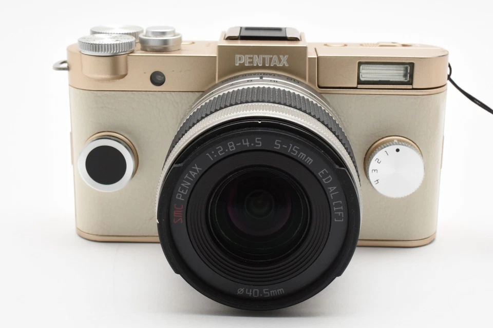 [2754 disparos] Lente PENTAX Q-S1 5-15 mm 12,4 MP Champagne Gold Digital de JAPÓN Foto 3 de 4