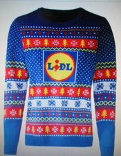 Maglione donna natalizio LIDL taglia 40/42 (M), maglione X-mas fan limited