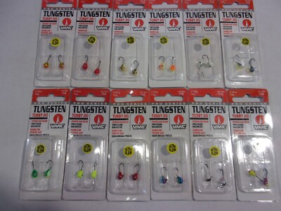 VMC Pro Series Tungsten Tubby Jig 1/16 ounce Size: 10 Choose your colors!  NIP