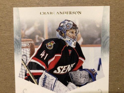 2011-12 CRAIG ANDERSON Panini PRIVATE SIGNINGS AUTO AUTOGRAPH — # CA - Picture 2 of 12