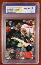 1994 Upper Deck Rare Air #J9 Michael Jordan Decade Of dominance GEM 10