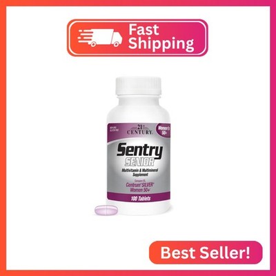21st Century Sentry Senior Women 50 Plus Tablets, 100 Count (27542)