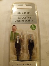Belkin FastCat 5e Ethernet Cable Networking 7ft/2.1m RJ45 Male/Male