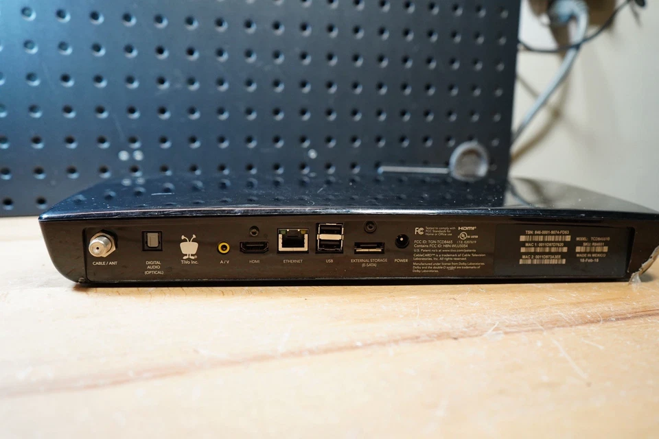 TiVo Roamio OTA Series 5 TCD846510 75 HR (500GB) HD Video - TESTED - Image 4 of 4