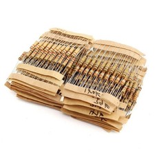 Carbon Film Resistor Kit 1W, 1K Ohm - 2M Ohm Resistors Assorted 1 Watt 5 Com...