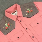RSVLTS Justin Warner Space Cowboy Shirt Small Pearl Snap