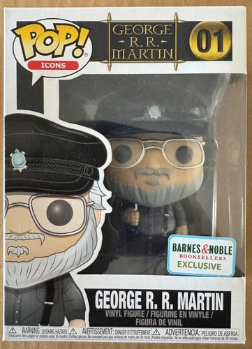 Funko Pop George R.R. Martin #01 Game of Thrones Barnes & Noble Exclusive