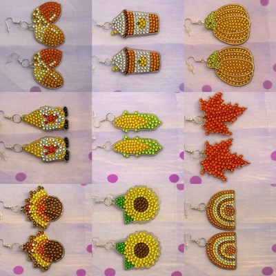 Handmade Fall Earrings - Choose Your Style