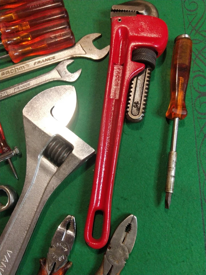 Outillage professionnel lot FACOM Vintage. - Photo 3/4