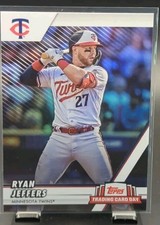 2024 Topps Minnesota Twins Trading Card Day Foil Card #MIN-5 Ryan Jeffers #SMN