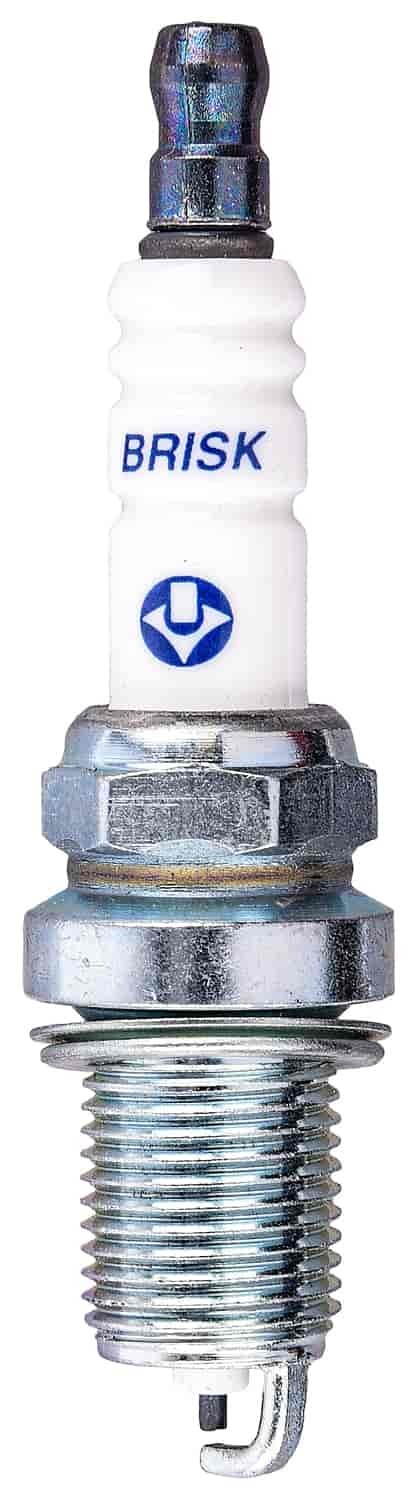 Brisk USA DR17YS Silver Racing Spark Plug
