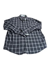 Tasso Elba Mens Multicolor Long Sleeve Plaid Button Down Shirt Size XLarge